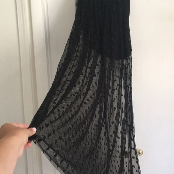 Black Nordstrom Maxi Skirt - Picture 2 of 5